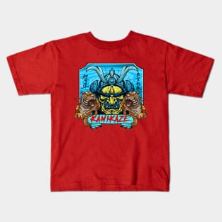 KAMIKAZE SAMURAI Kids T-Shirt